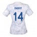 Frankrijk Adrien Rabiot #14 Voetbalkleding Uitshirt Dames WK 2022 Korte Mouwen
